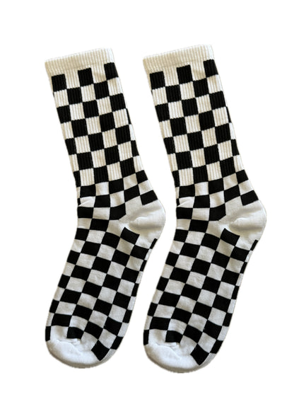 CREW CHECKERED SOCKS